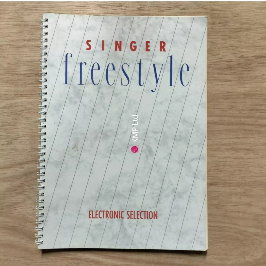 Singer Freestyle Knitting Machine ELECTRONIC SELECTION manual