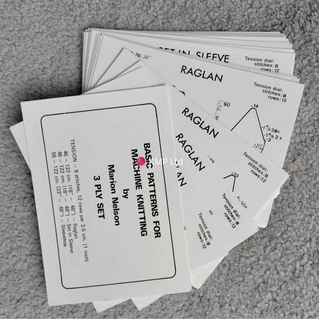 PATTERN Cards for RAGLAN SET-IN SLEEVE, SLEEVELESS Secondary image