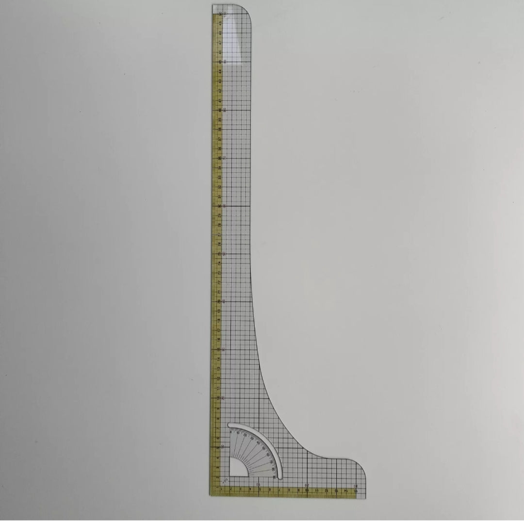 L-SCALE RULER For Drafting Knitting Patterns Main image