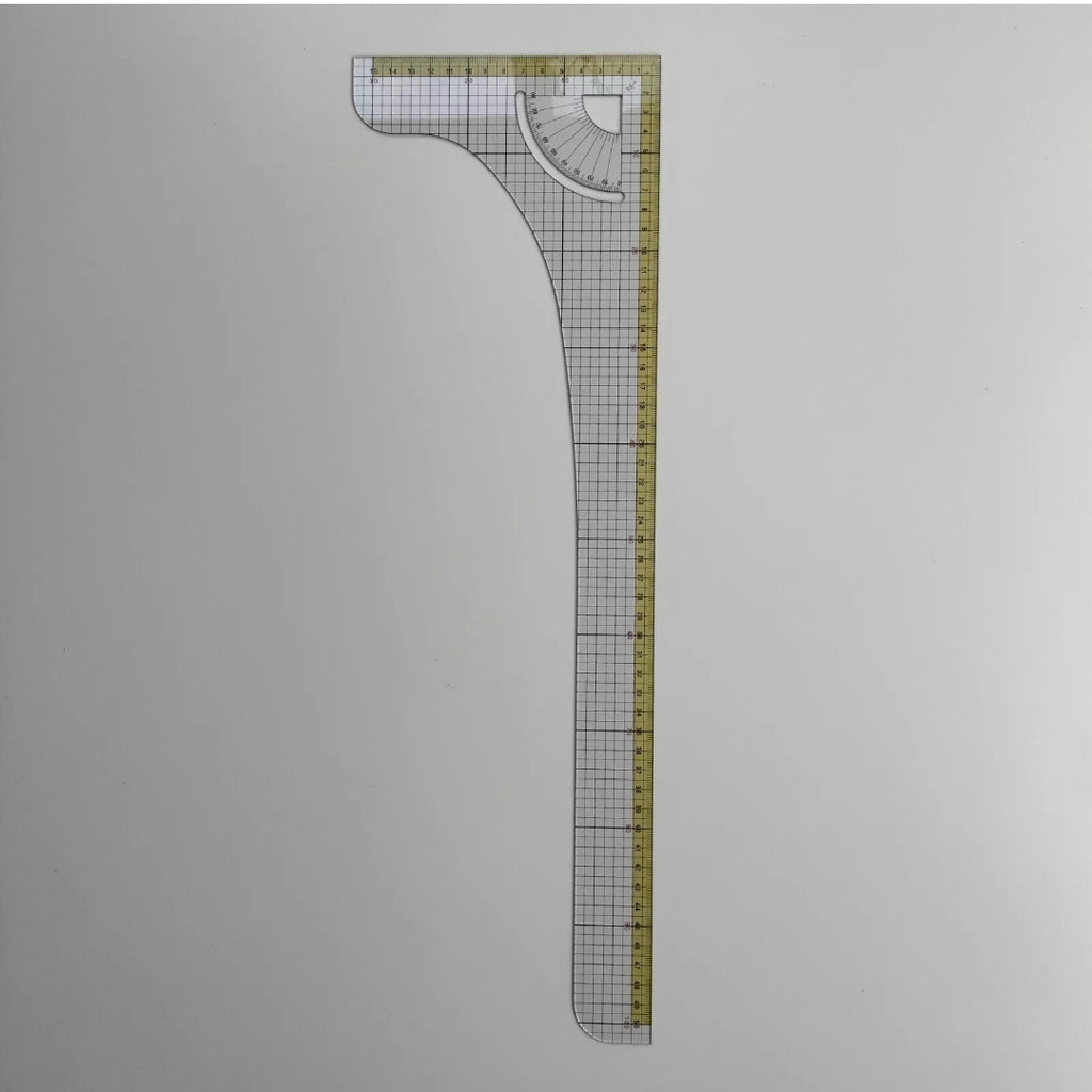 L-SCALE RULER For Drafting Knitting Patterns