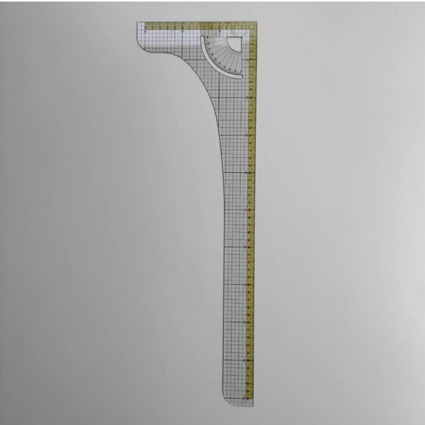 L-SCALE RULER For Drafting Knitting Patterns