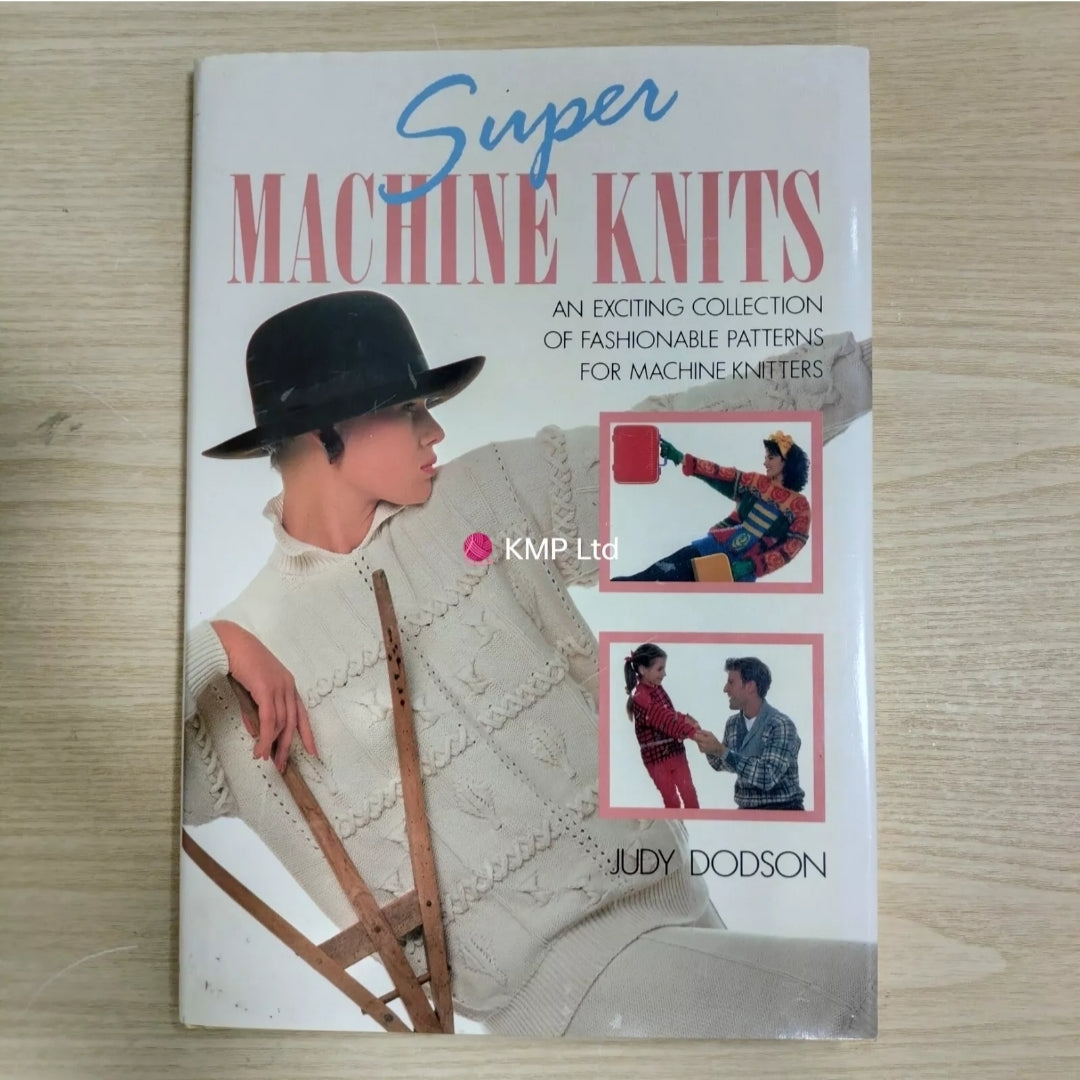 Super MACHINE KNITS book By Judy Dodson Main image