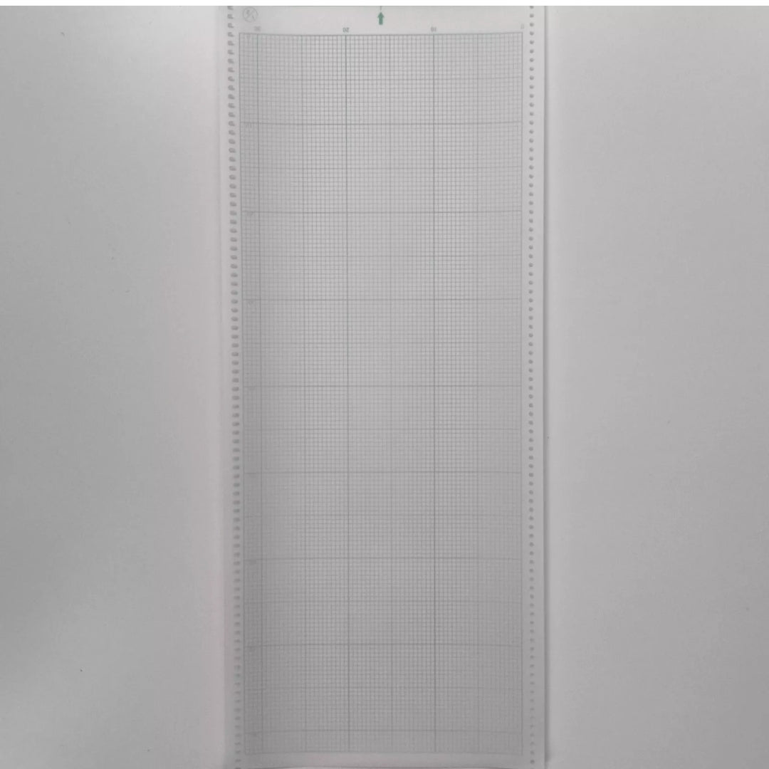 Silver Reed KR-10 BLANK PATTERN PAPER Half-Scale Secondary image