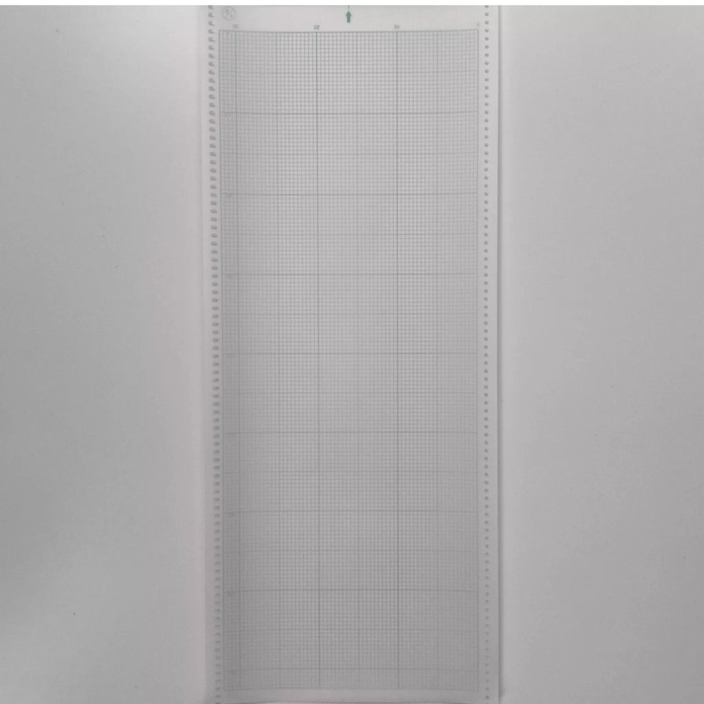 Silver Reed KR-10 BLANK PATTERN PAPER Half-Scale