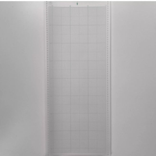 Silver Reed KR-10 BLANK PATTERN PAPER Half-Scale
