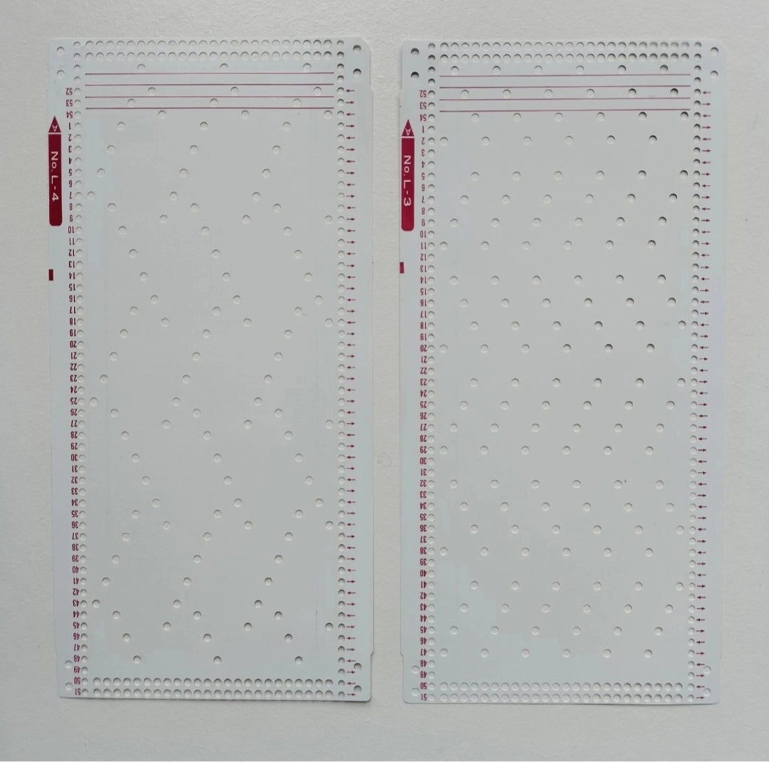 Knitmaster 360/260 L Lace Carriage PUNCH CARDS