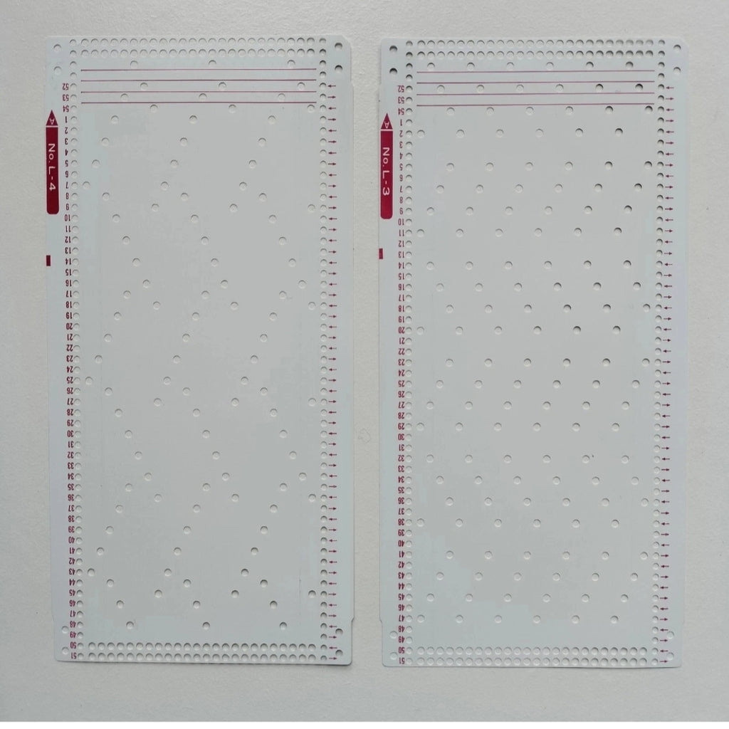 Knitmaster 360/260 L Lace Carriage PUNCH CARDS