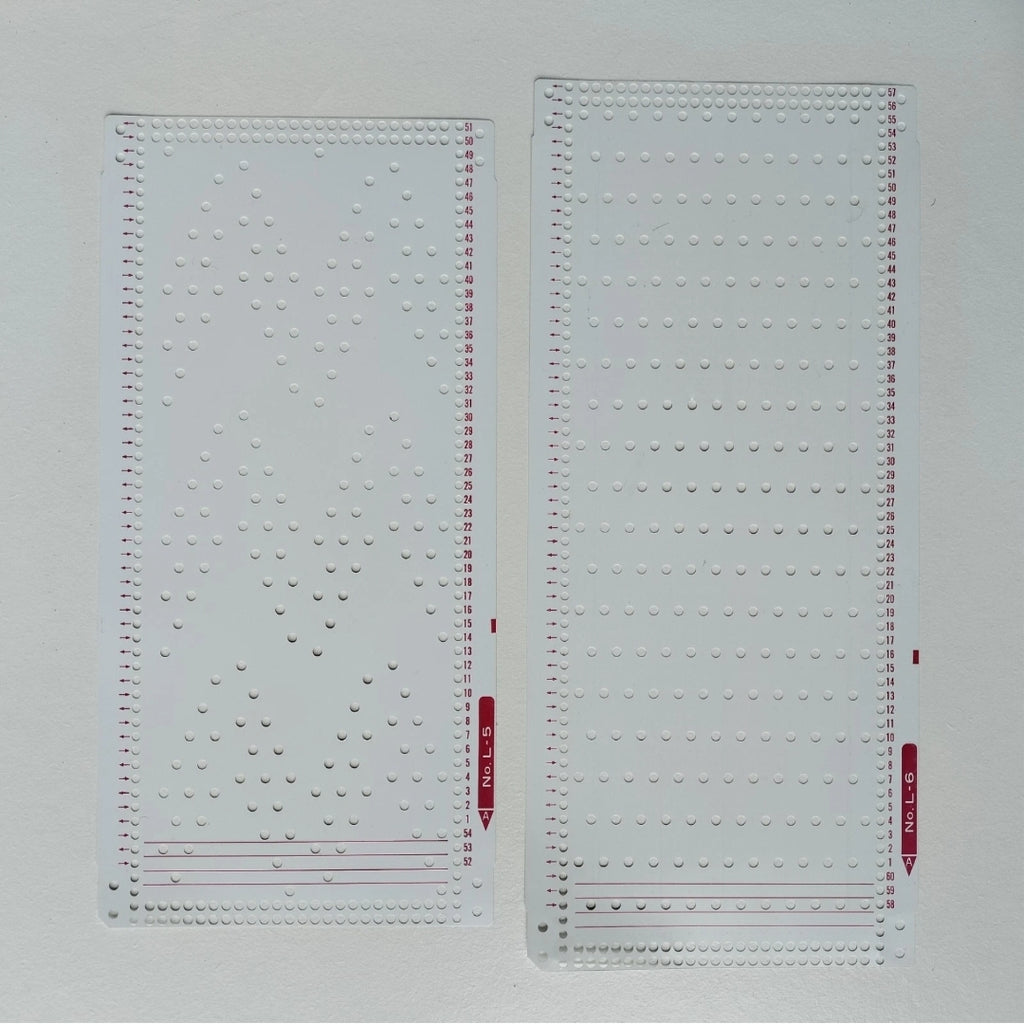 Knitmaster 360/260 L Lace Carriage PUNCH CARDS