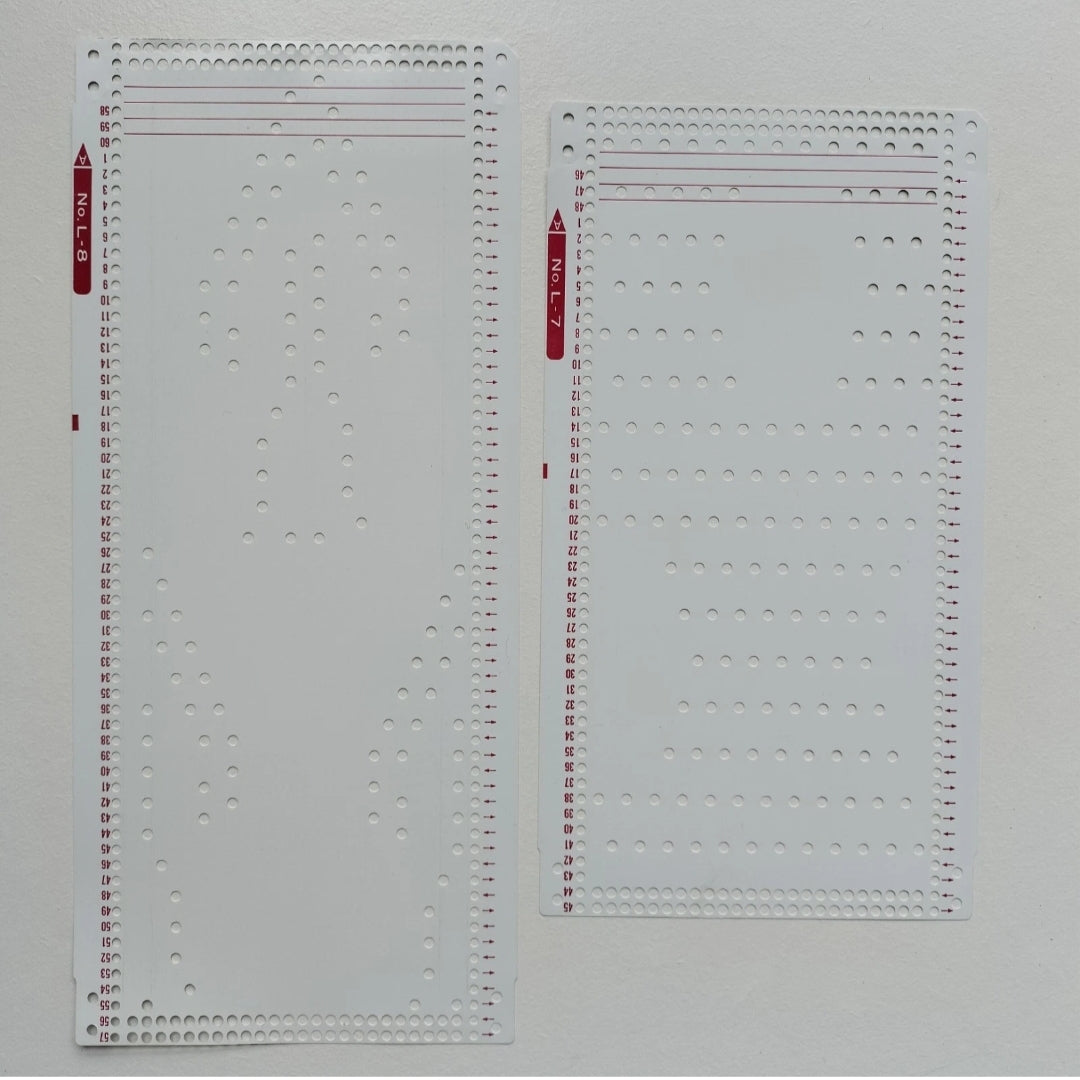Knitmaster 360/260 L Lace Carriage PUNCH CARDS Secondary image