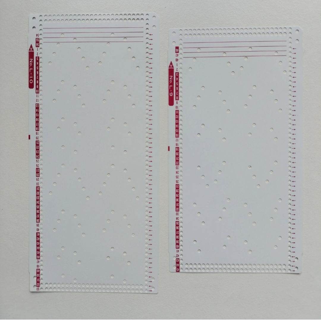 Knitmaster 360/260 L Lace Carriage PUNCH CARDS Main image