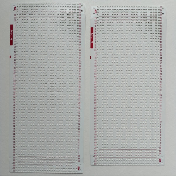 Knitmaster Mod 260 Original 20 PUNCH CARDS