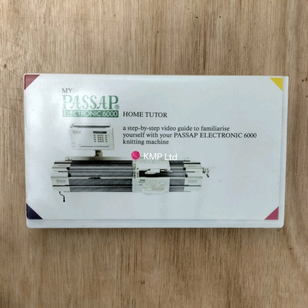 PASSAP Electronic 6000 Manual VHS TAPE Video