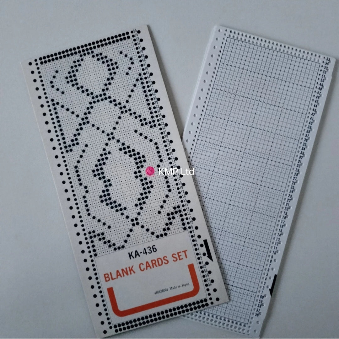 Brother Blank Standard Gauge 24 Stitch PUNCHCARDS Main image
