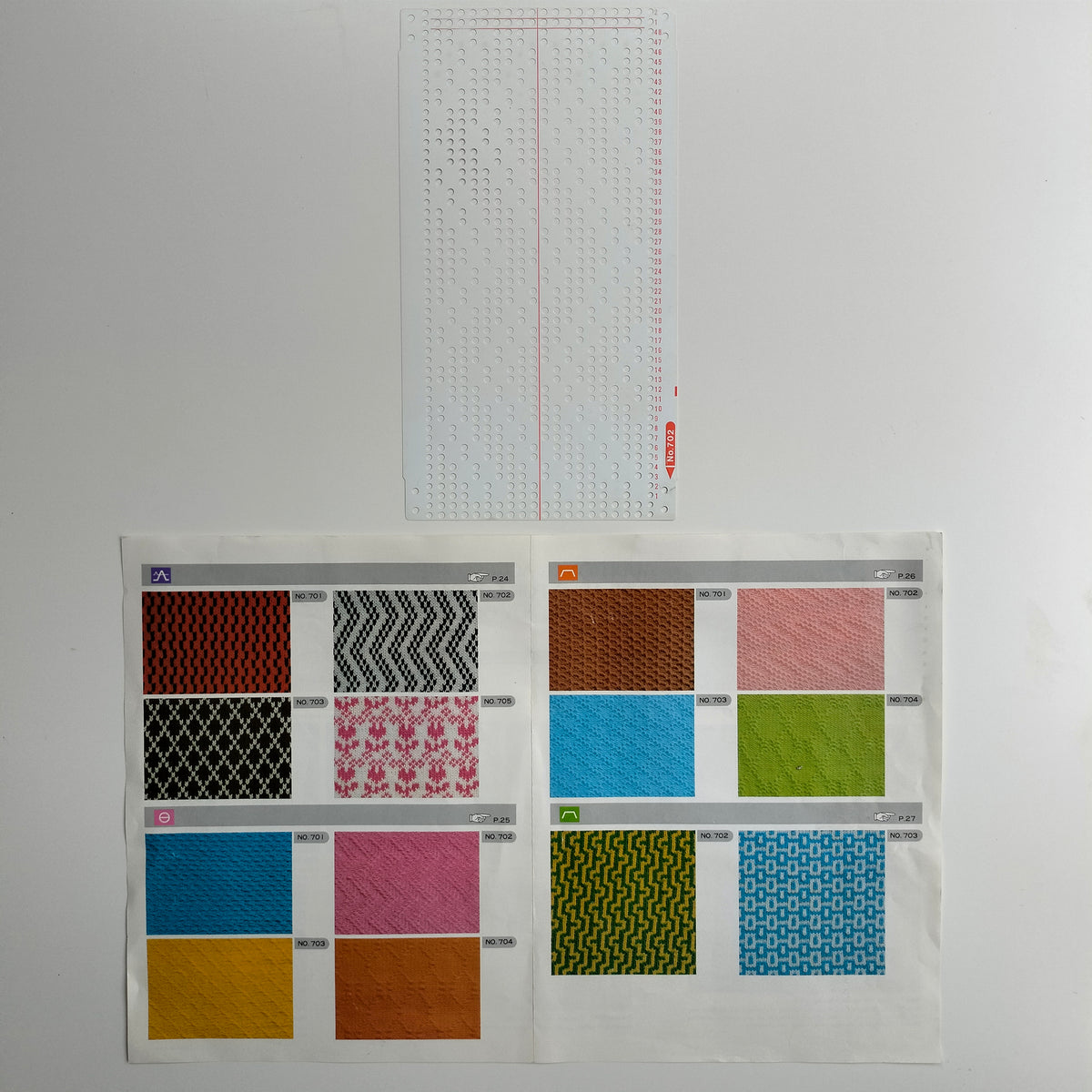 Knitmaster HK-160 Prepunched Punchcard 