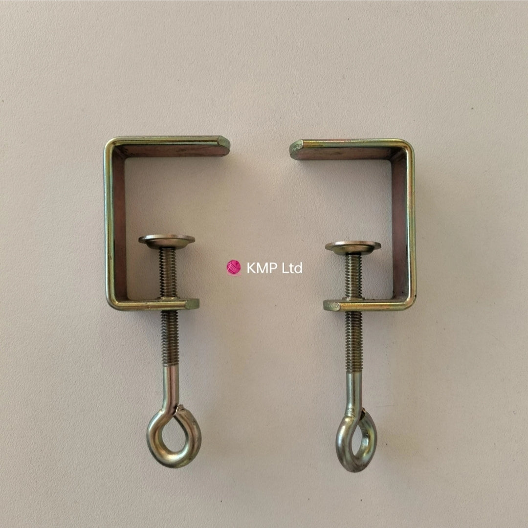 Knitmaster Mod 260 Knitting Machine TABLE CLAMPS Main image