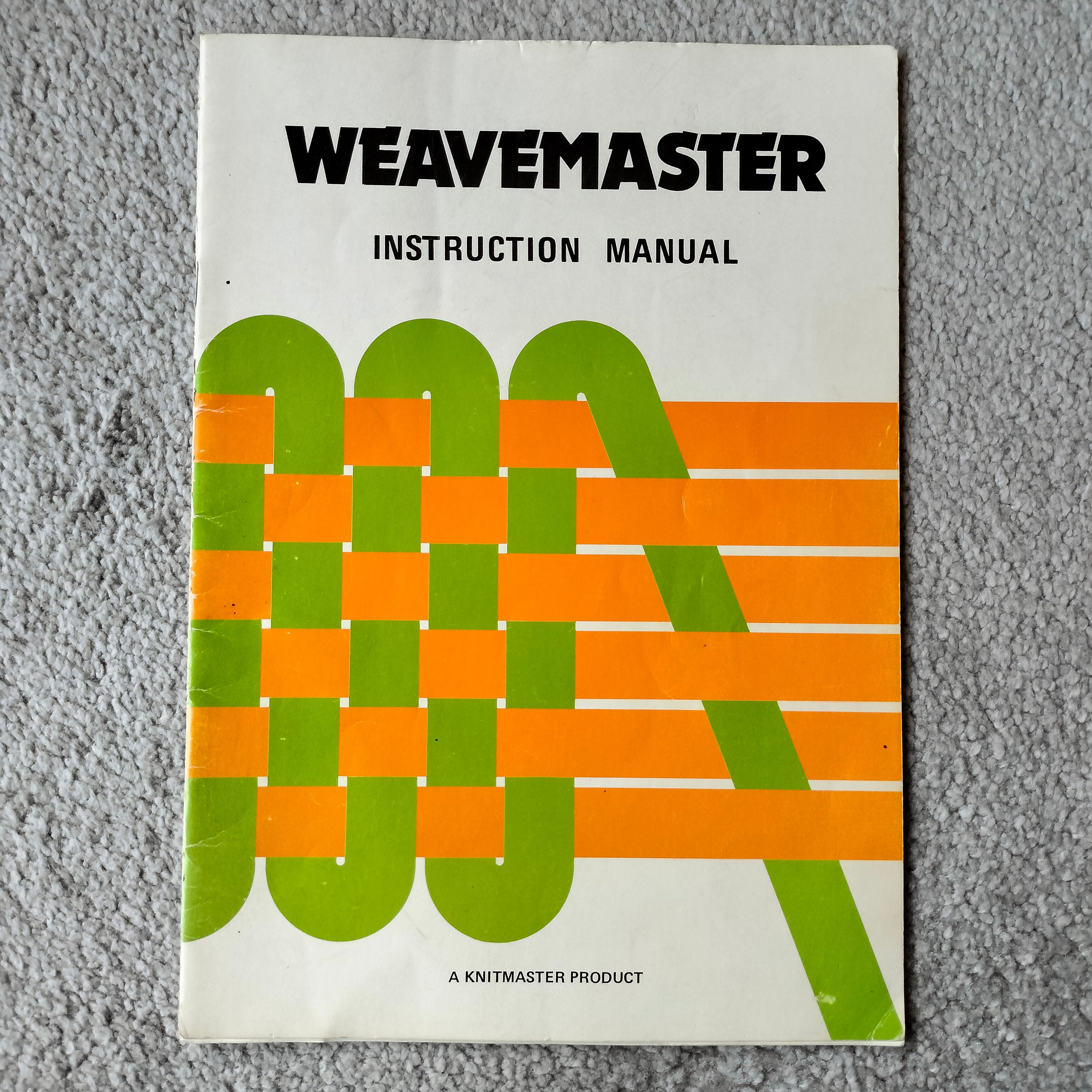 Knitmaster Weavemaster INSTRUCTION MANUAL Main image
