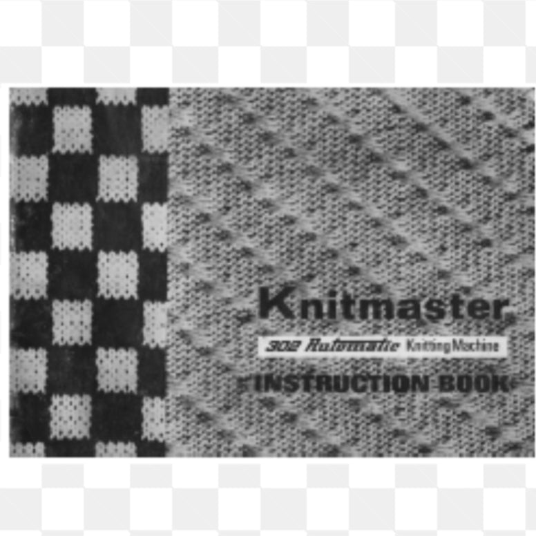Knitmaster ES 302 Instruction book Main image