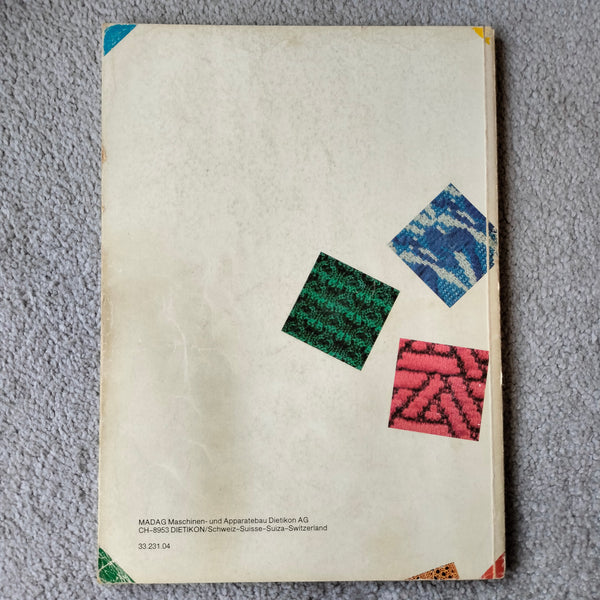 Pfaff Electronic E-6000 PATTERN BOOK