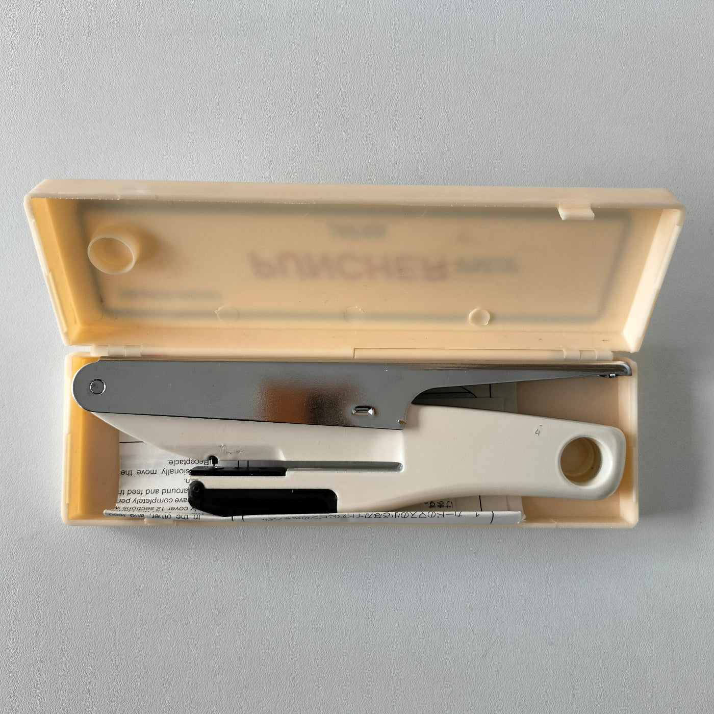 Silver Reed PM2F Fine Gauge 3.6mm Knitting Machine Punchcards PUNCHER Main image