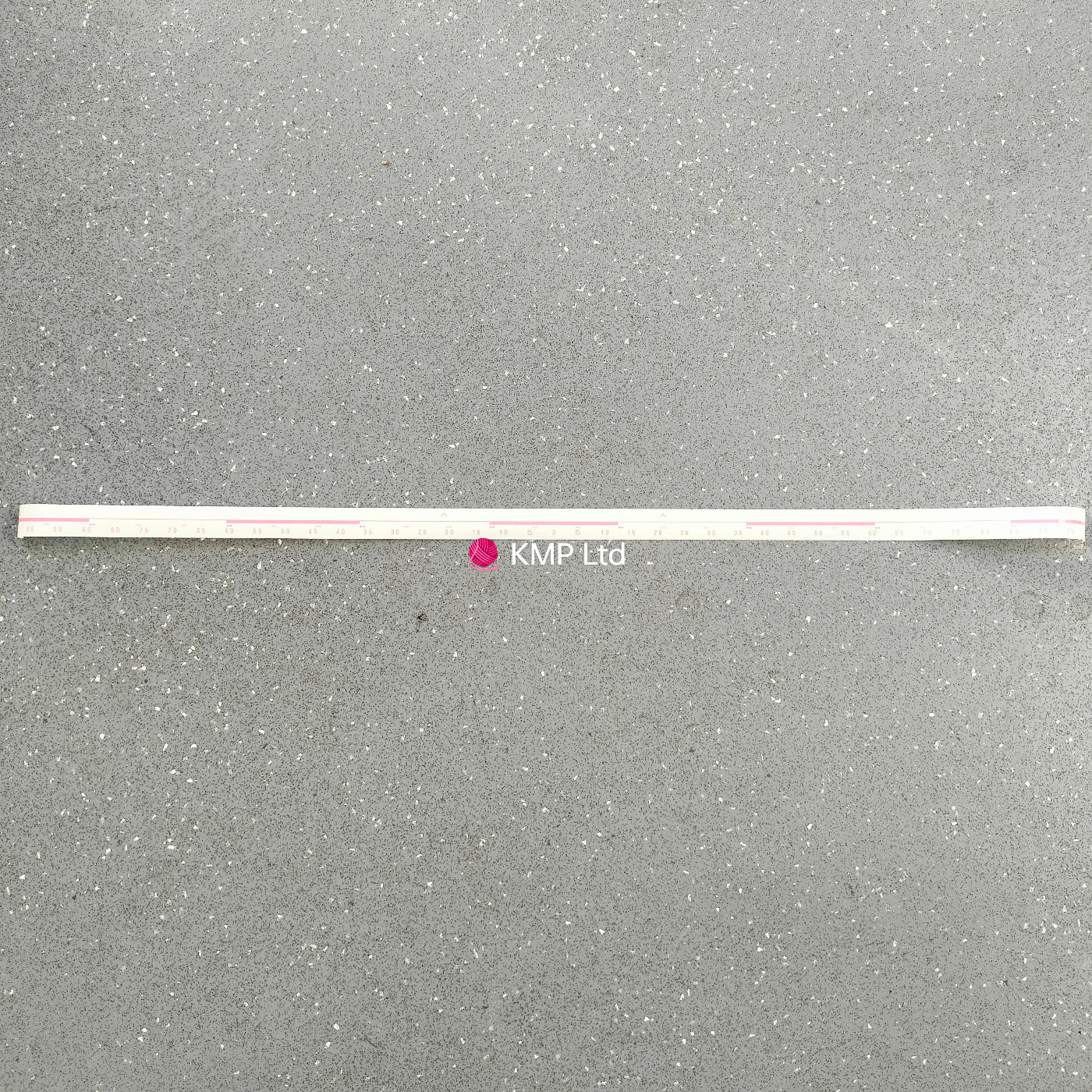 Silver Reed SR-860 Electronic Mid-Gauge/ 6.5mm Ribber NEEDLE BED NUMBER STRIP Main image