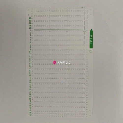 Brother Garter Carriage PUNCH CARD SET