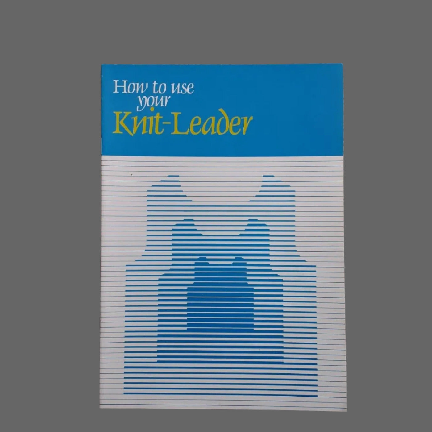 Brother KH-881 KNIT LEADER INSTRUCTIONS MANUAL Main image