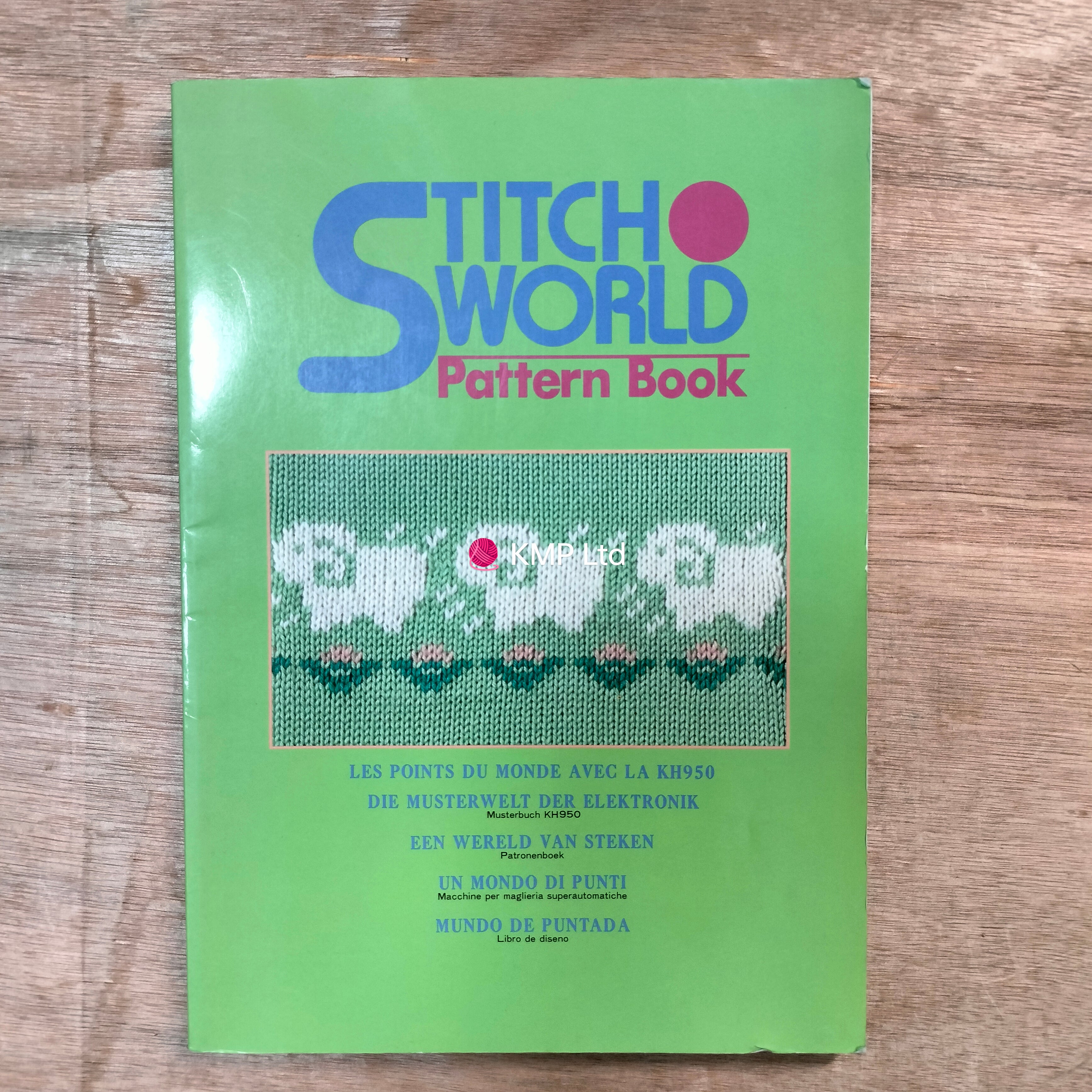 Brother KH 950i STITCH WORLD Pattern Book Main image