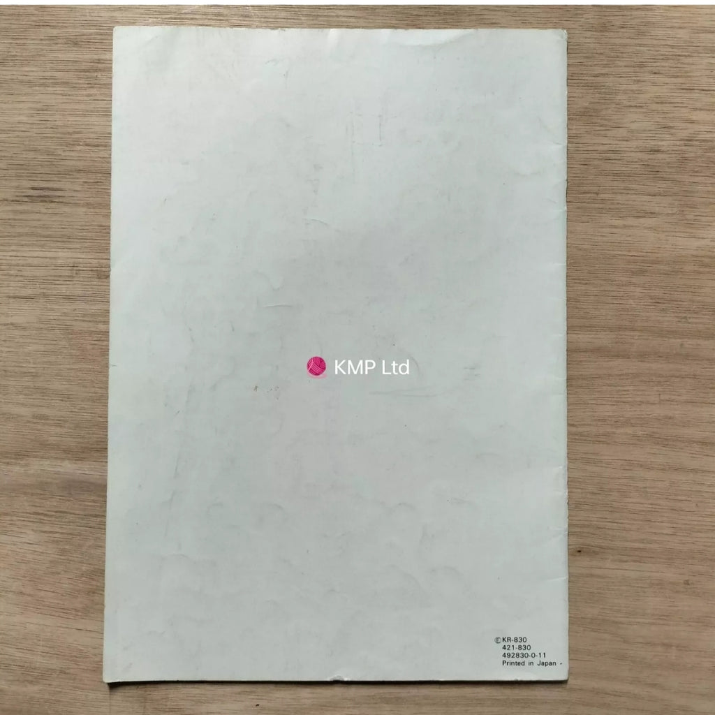 Brother KR-830 Ribber INSTRUCTION MANUAL