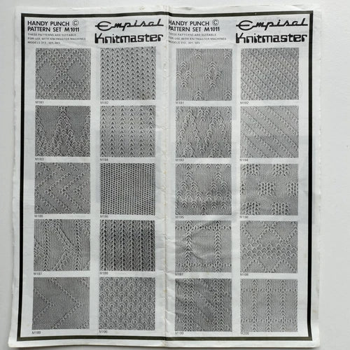 Knitmaster Handy Punch Paper Pattern Sets Main image