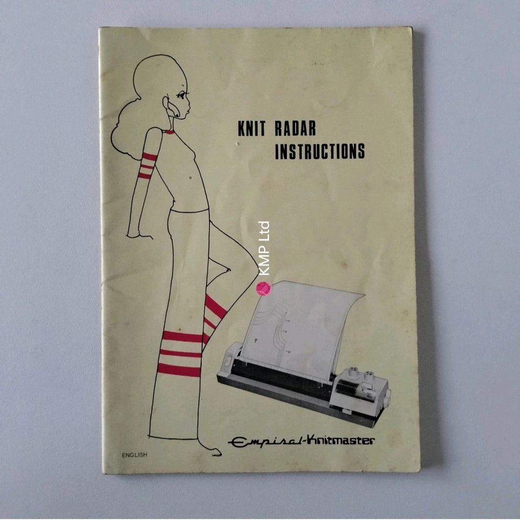 Knitmaster KNIT RADAR KR 6 Instruction Manual