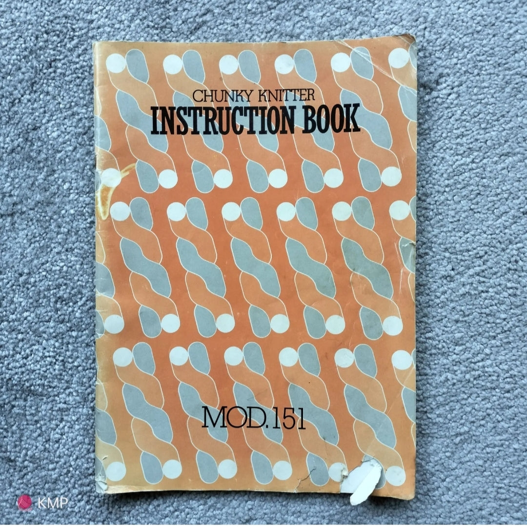 Knitmaster Mod 151 INSTRUCTION BOOK  Main image