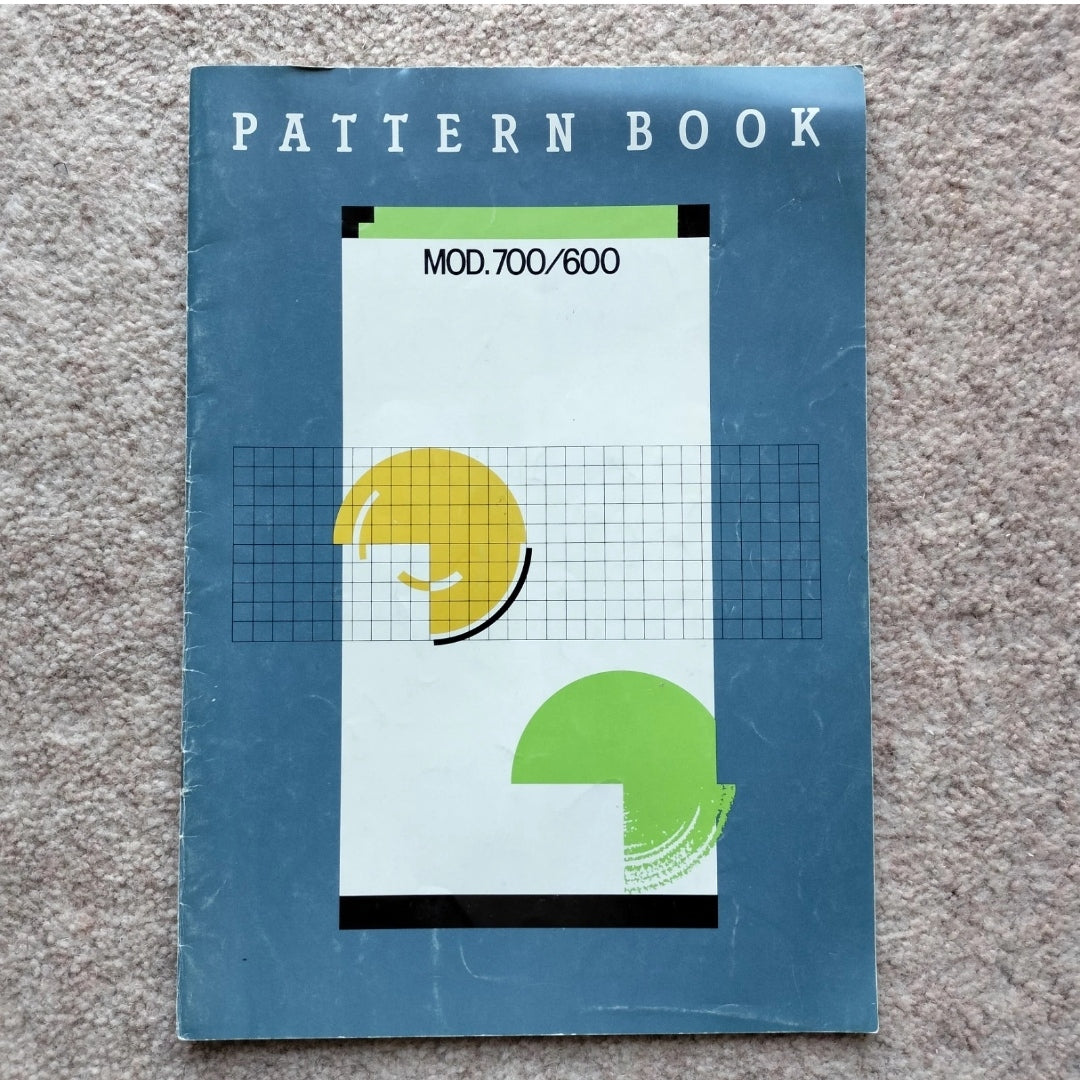 Knitmaster Mod 700 Knitting Machine Pattern Book