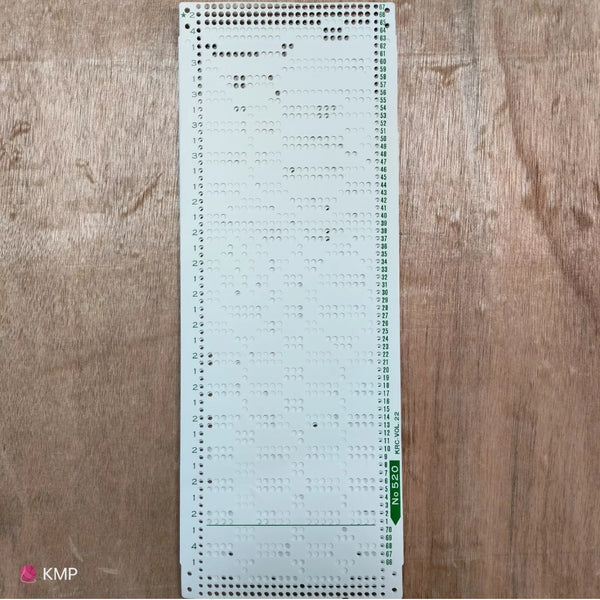 Multi-Colour Rib Pattern Punch Card (Vol. 22) Set