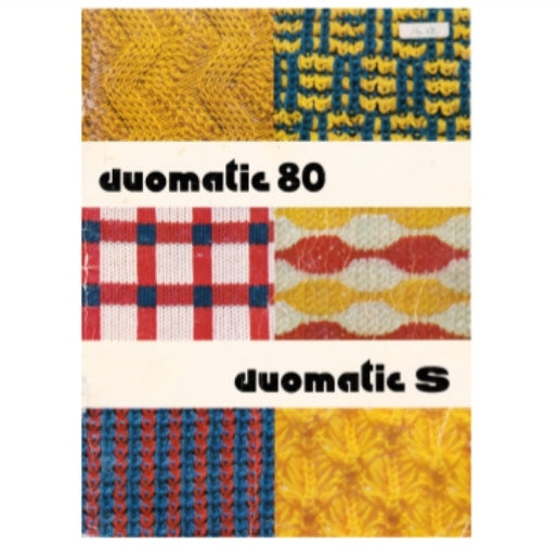 Passap Duomatic 80/S Pattern Book Main image