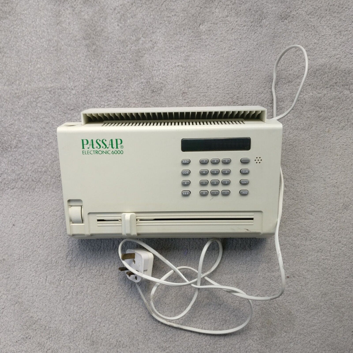 PASSAP E6000 Electronic Knitting Machine CONSOLE – KNIT MACHINE PARTS LTD