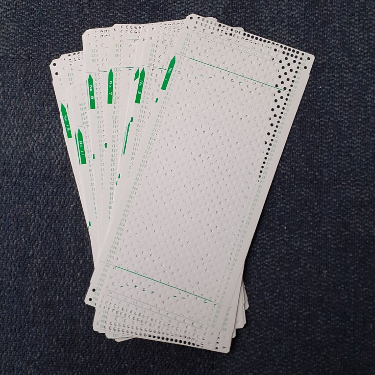 Toyota KS 901 Original Set of PUNCHCARDS