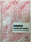 Toyota KR 460 Ribber INSTRUCTIONAL MANUAL