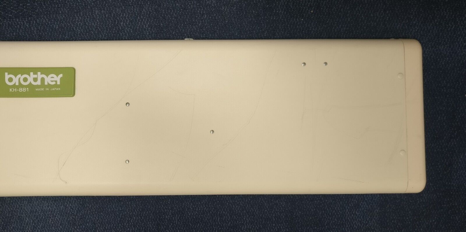 Brother KH-881 Knitting Machine TOP CASING COVER