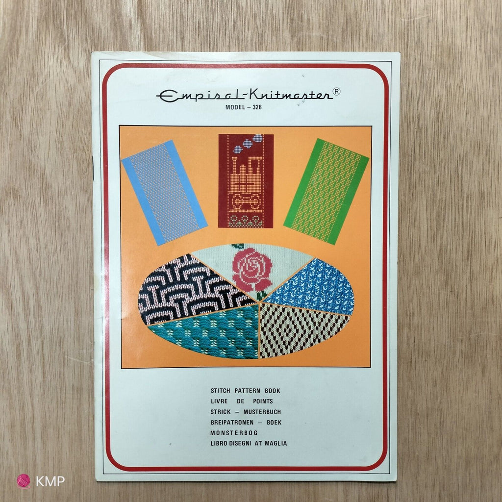 Knitmaster Mod 326 PATTERN BOOK