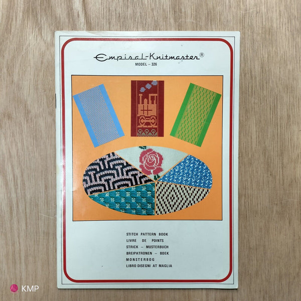 Knitmaster Mod 326 PATTERN BOOK