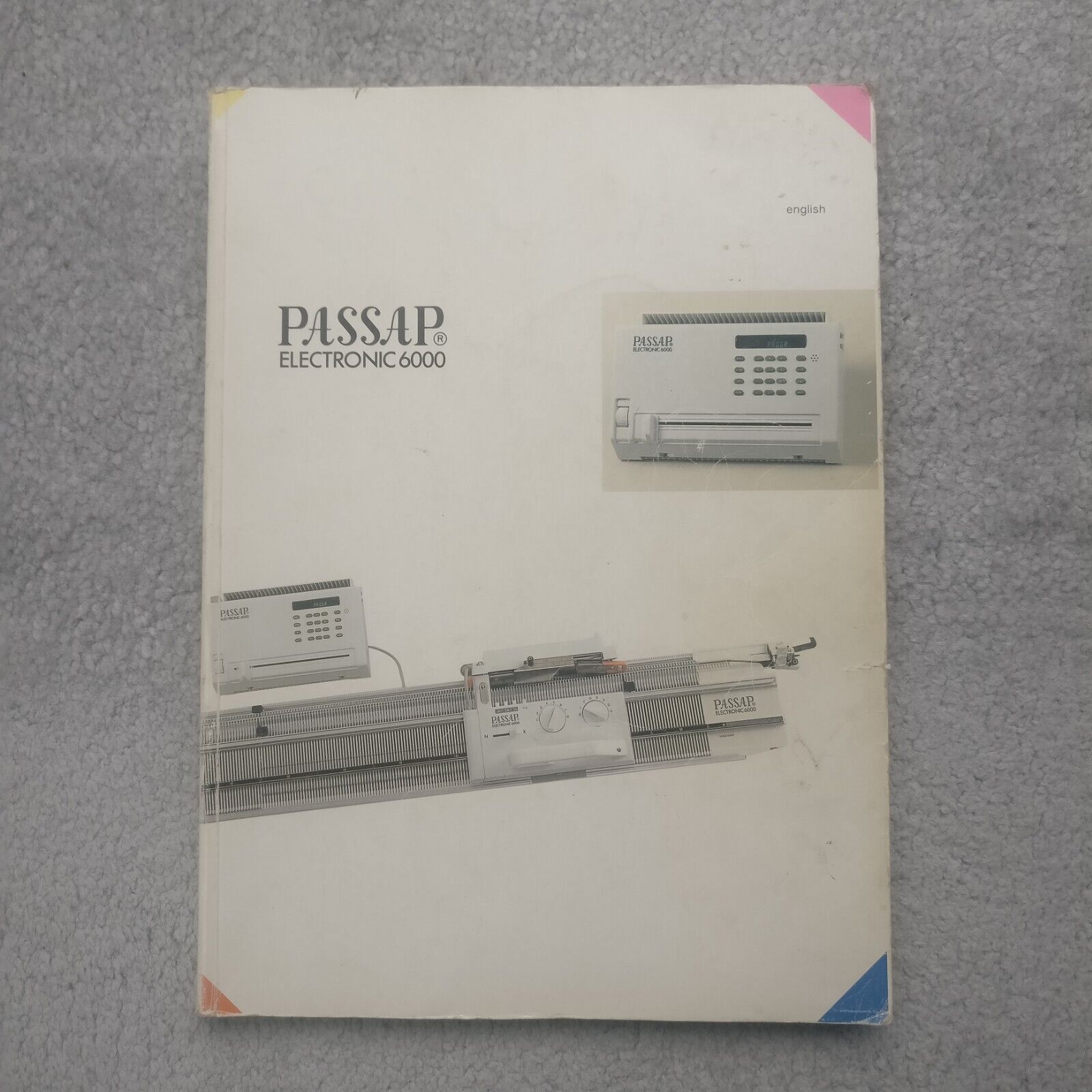 Passap E6000 INSTRUCTIONS MANUAL Main image