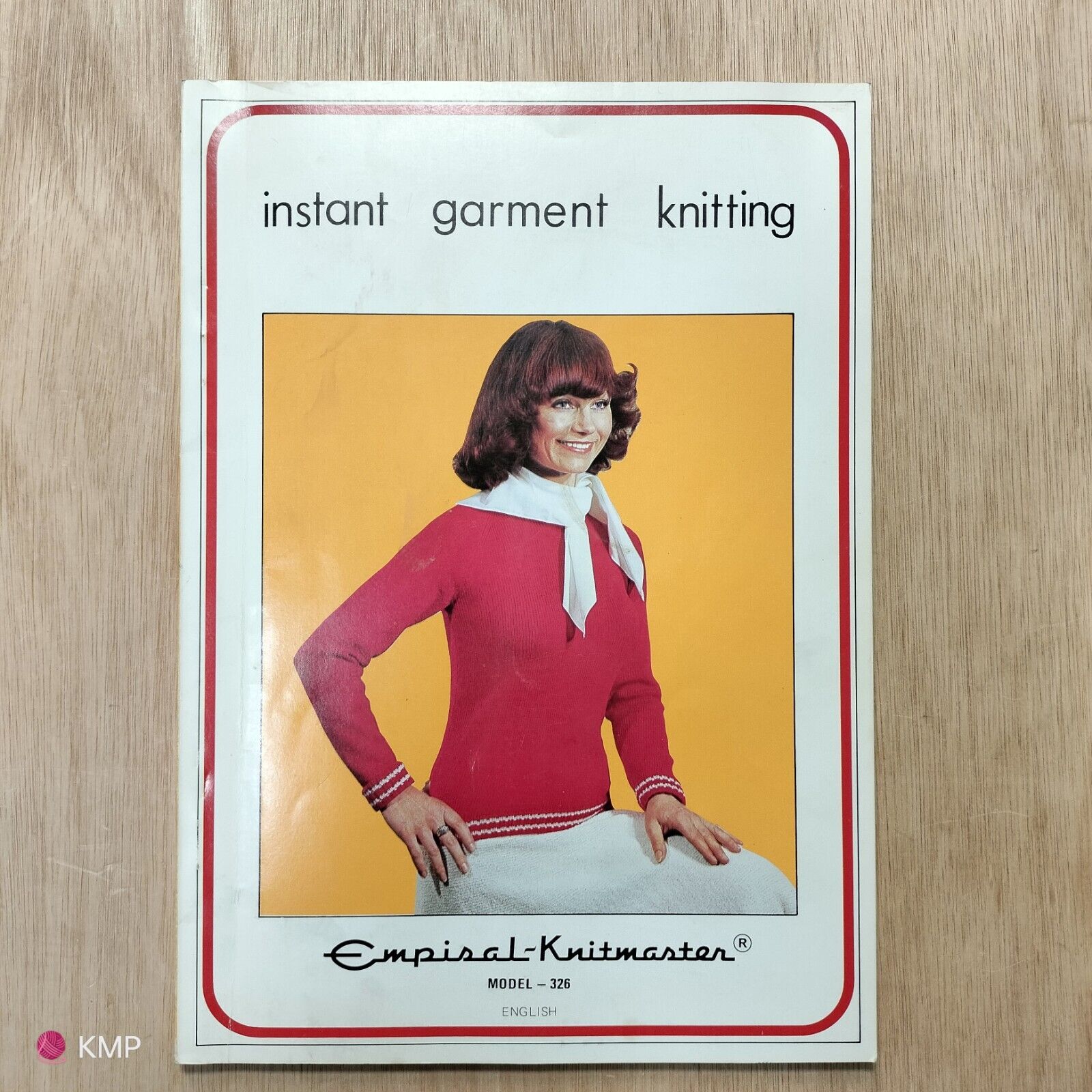 Knitmaster Mod 326 INSTANT GARMENT KNITTING Book Main image