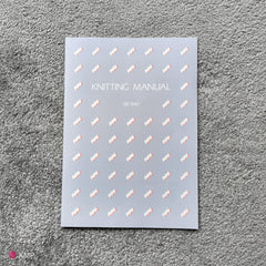 Silver Reed SK 840 Knitting Machine KNITTING MANUAL
