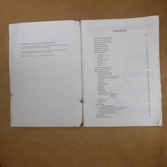 Knitmaster Mod 151 Chunky Knitting Machine INSTRUCTION BOOK (worn out)