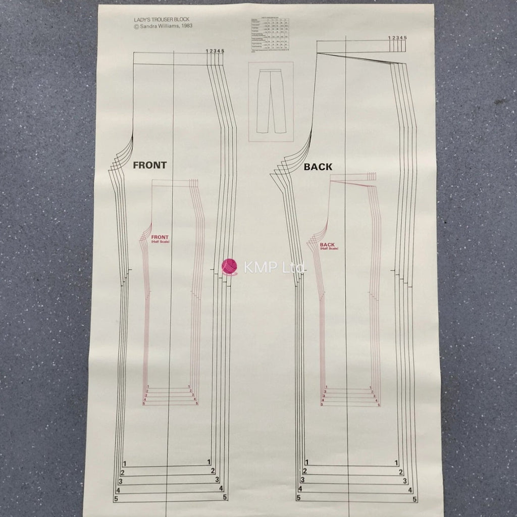 Sandra Williams PATTERN PAPERS Full Scale