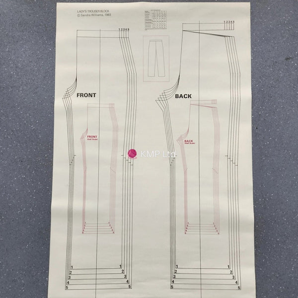 Sandra Williams PATTERN PAPERS Full Scale