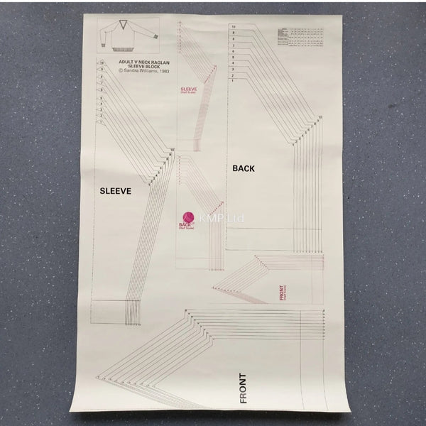Sandra Williams PATTERN PAPERS Full Scale