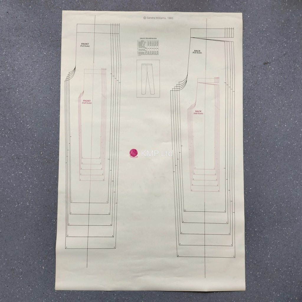Sandra Williams PATTERN PAPERS Full Scale