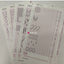 Silver Reed LC 560 Lace Carriage MYLAR SHEET