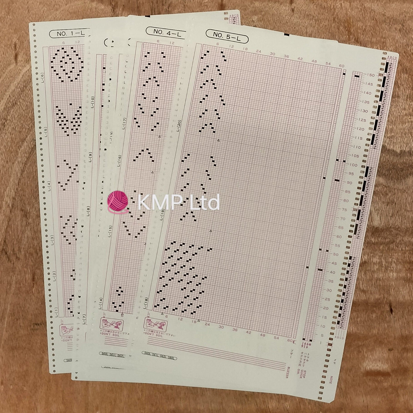 Silver Reed LC 580 Electronic Lace Carriage MYLAR SHEET Main image